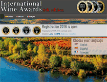 Tablet Screenshot of internationalwineguide.net